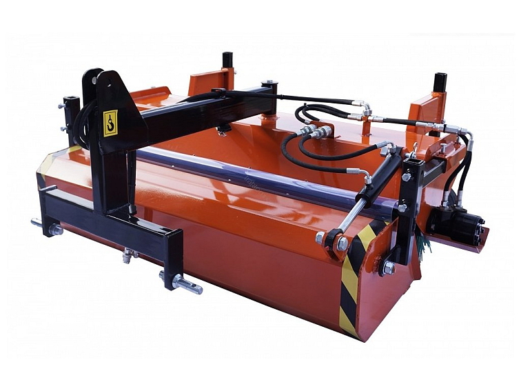 Zametací kartáč SW 150 cm se sběrným košem PŘEDVÁDĚCÍ STROJ