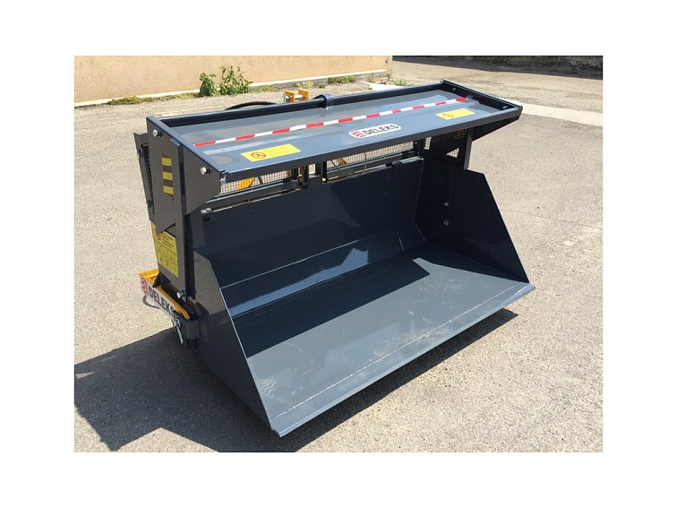 Transportní box za traktor hydraulicky výklopný s čelem 120