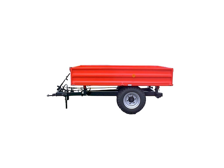 Vlek za traktor sklápěcí 150x250 cm 1,0 - 1,4 t s SPZ