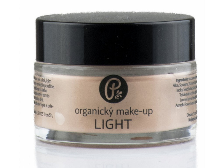 Organický make-up s vitamínom C a Acmellou 30ml