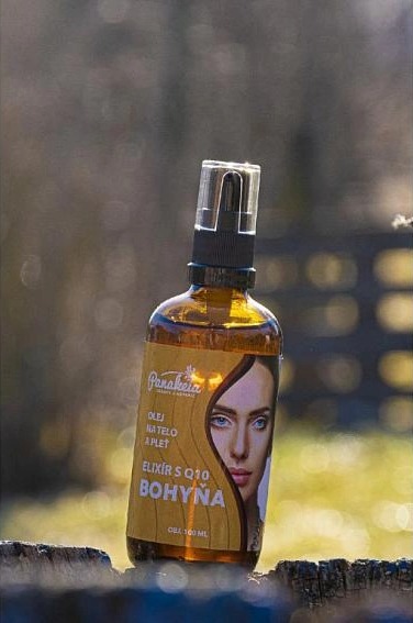 ELIXÍR BOHYŇA s Q10 – telový olej na telo a pleť 100ml