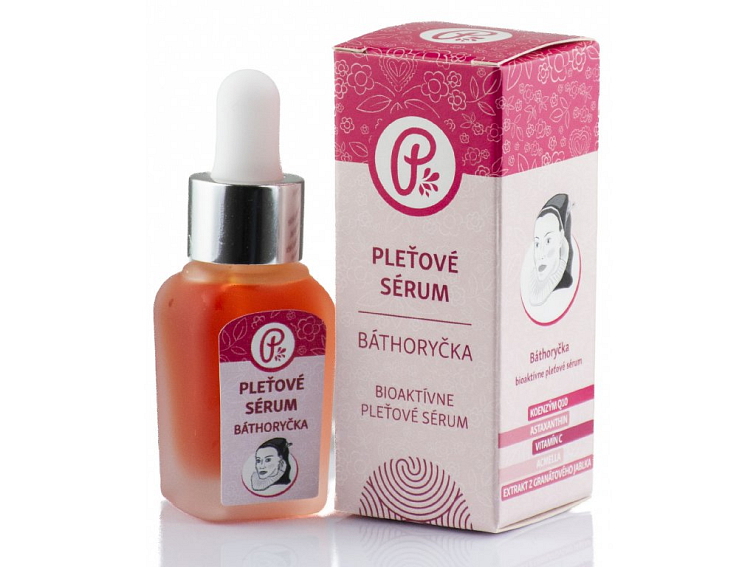 BÁTHORYČKA – Bioaktívne antioxidačné, rozjasňujúce pleťové sérum 15ml