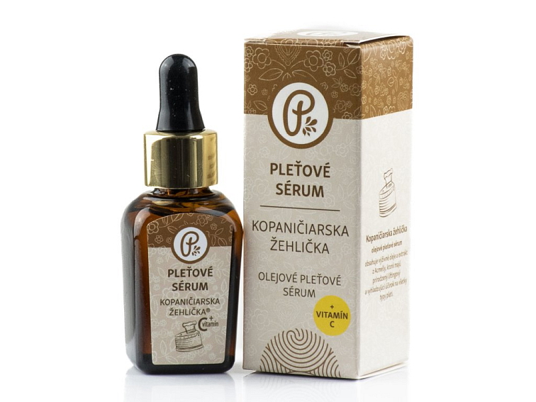 Kopaničiarska žehlička® s vitamínom C 20ml, pleťové olejové sérum