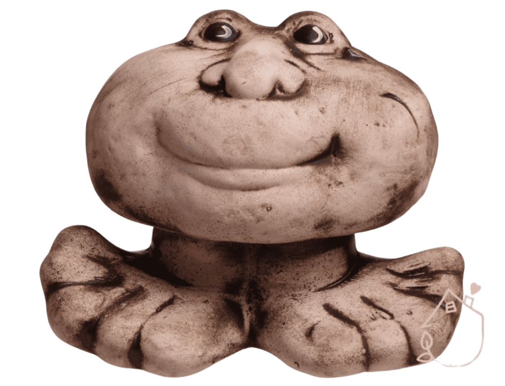 Keramika do zahrady na nožičkách Očíčko