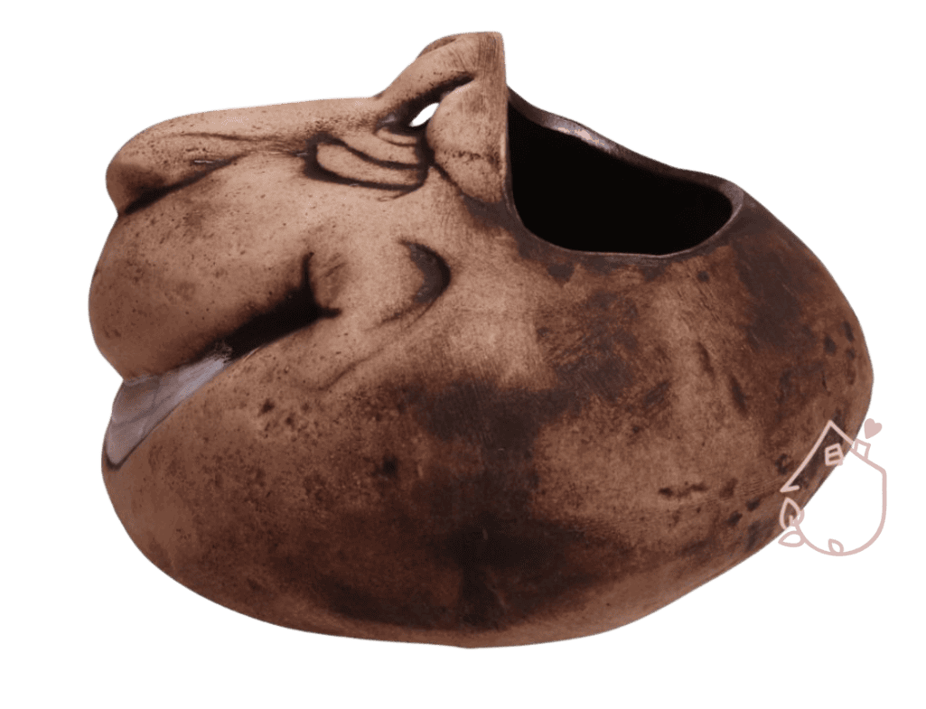 Zahradní květináč s úsměvem Smile