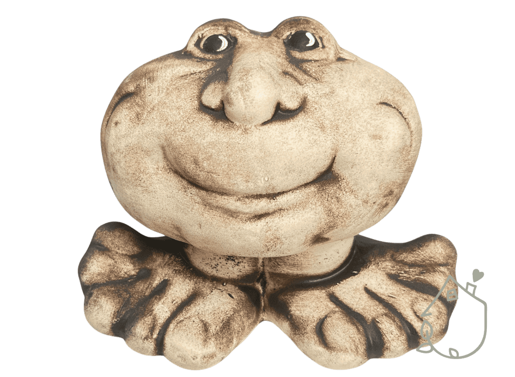 Keramika do zahrady na nožičkách Očíčko