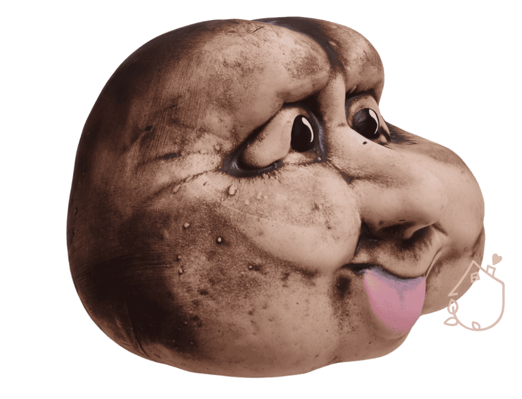 Zahradní dekorace s vyplazeným jazykem Lump