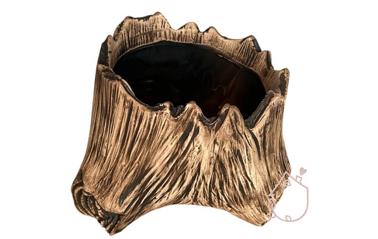 Květináč do zahrady pařez