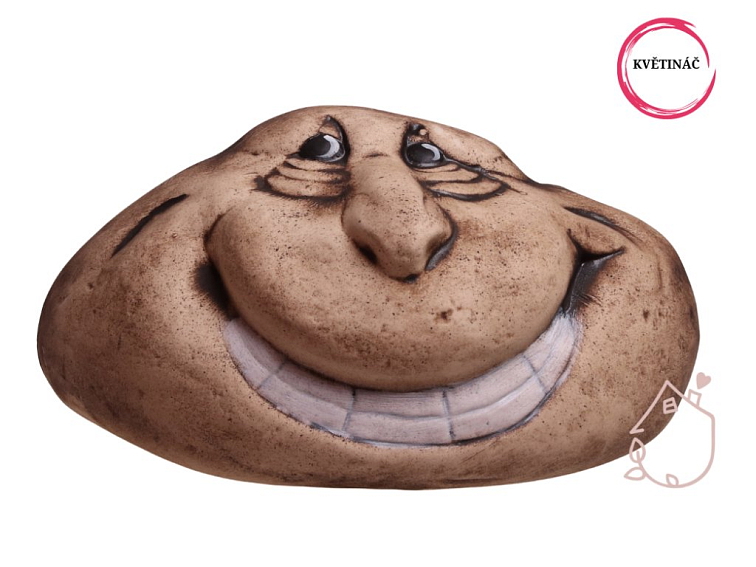 Zahradní květináč s úsměvem Smile