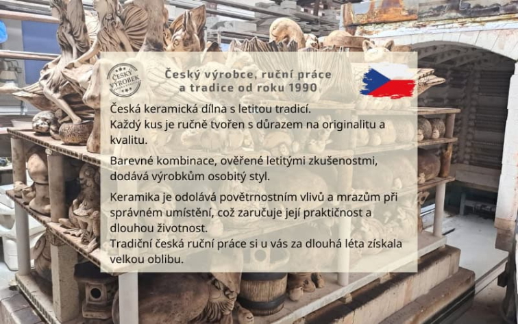 Podzimní dekorace dýně Rózička