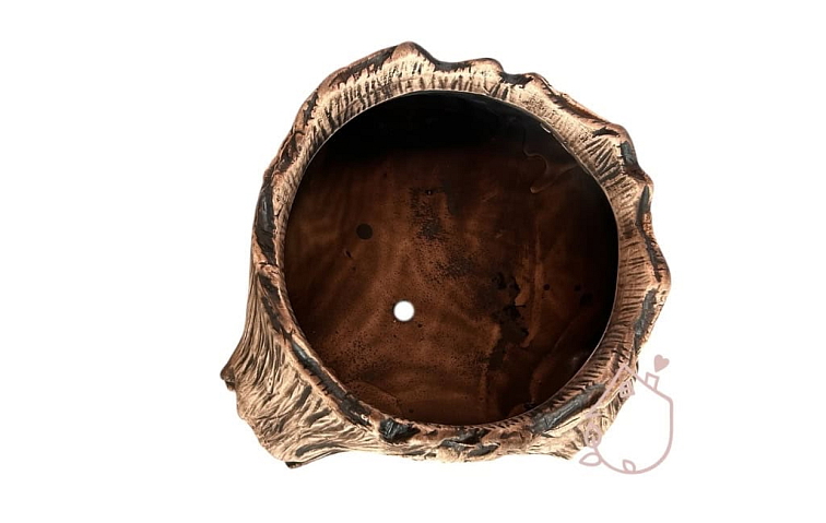 Květináč do zahrady pařez