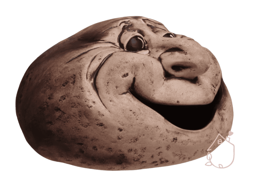 Smějící se kámen Dobrák s úsměvem