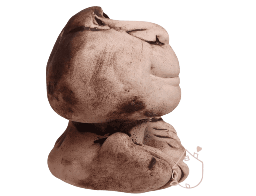 Keramika do zahrady na nožičkách Očíčko