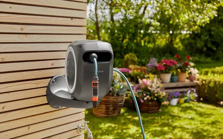 Nástěnný box na hadici RollUp M 20m bílý