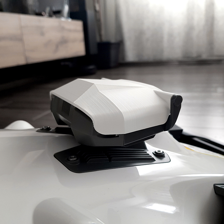 Kryt kamery s ochranou 360° pro Mammotion Luba2 univerzální (neoriginální)