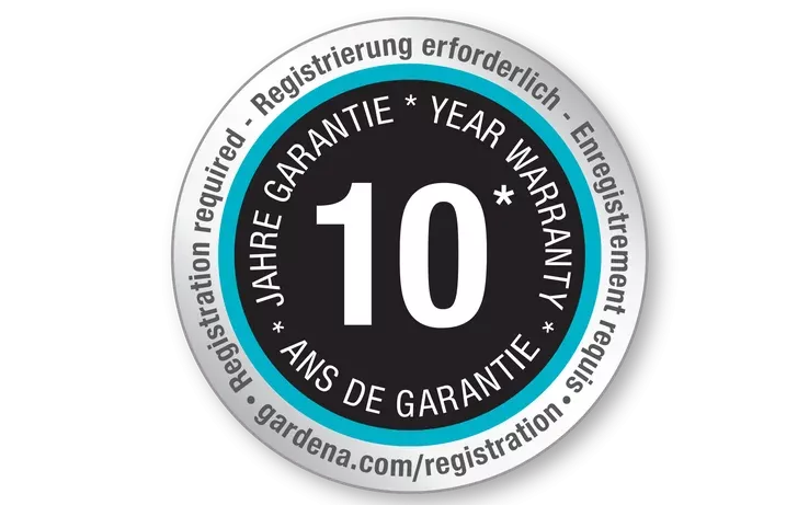 Hadicový zavlažovač, délka 15 m, oranžový