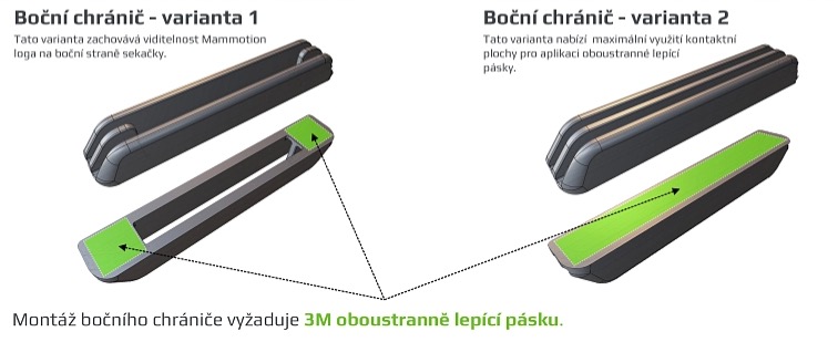 Boční chránič k Mammotion Luba 2 (neoriginální)