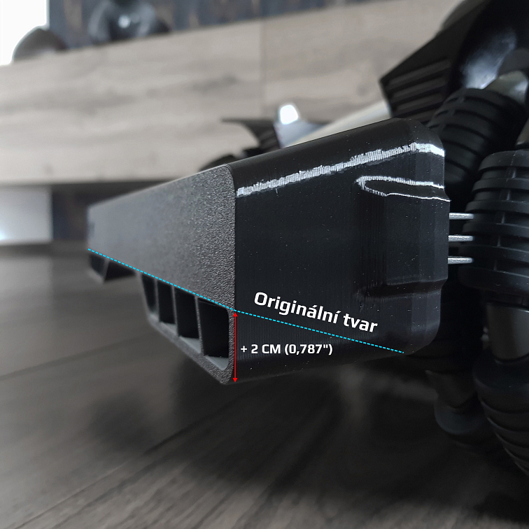 Chránič nárazníku k Mammotion Luba 2 PERFORMANCE (neoriginální)