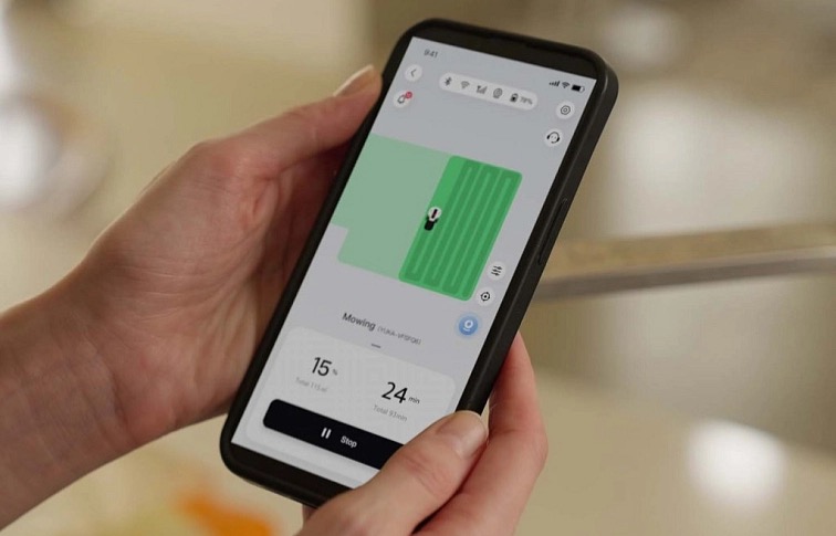 Robotická bezdrátová sekačka Mammotion YUKA 1500 bez koše