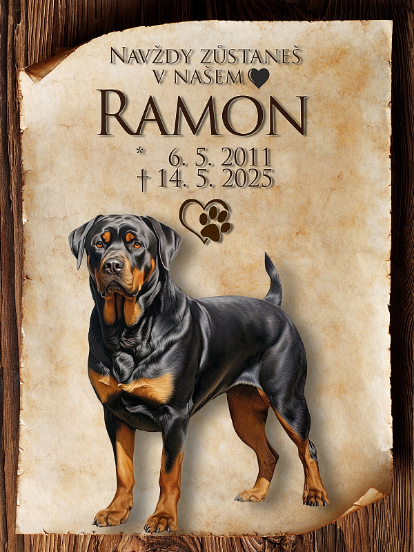 Cedulka psí hrob/CP4990