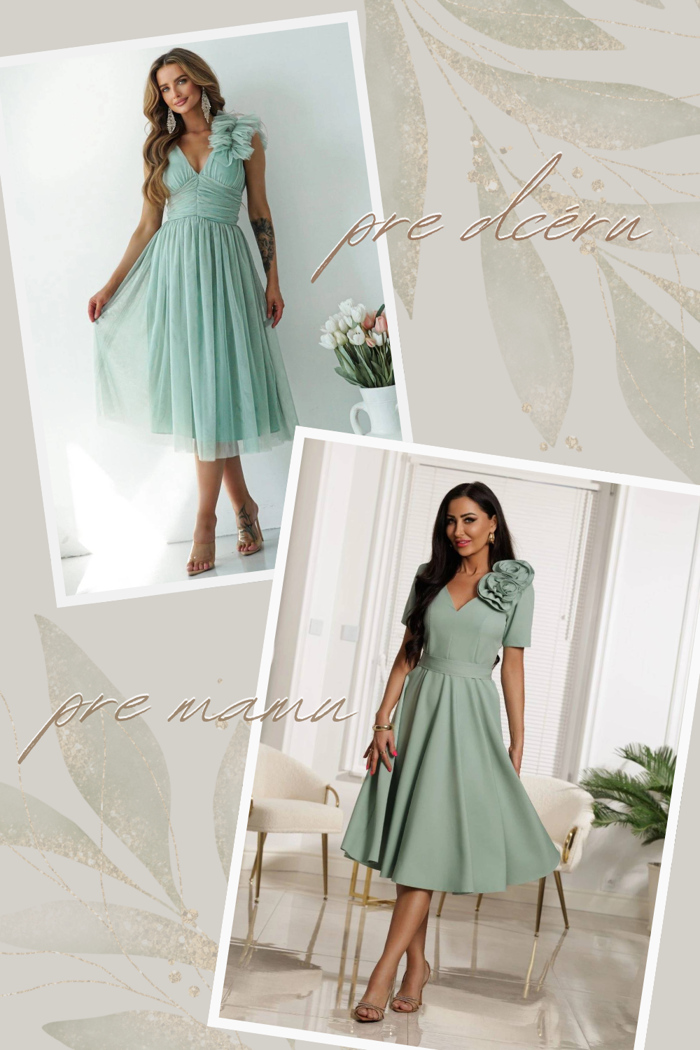 Šaty na promócie pre mamu aj dcéru: Vkusné, štýlové a dokonale zladené