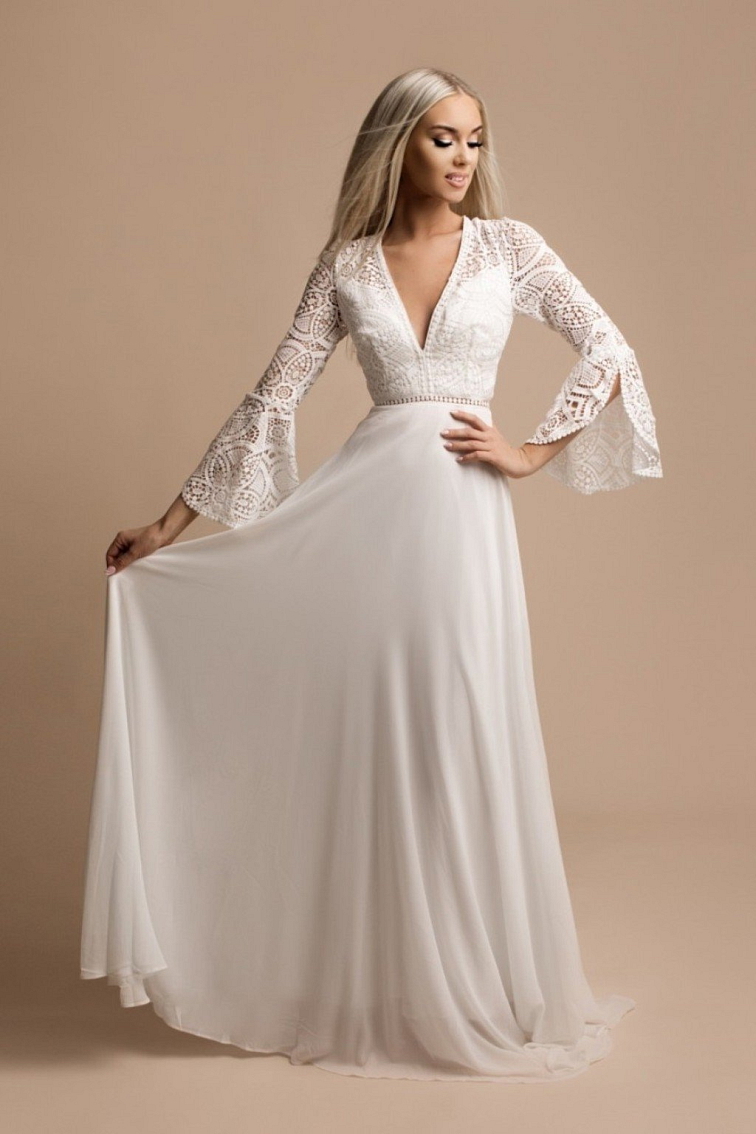 5 typov šiat na letnú svadbu vonku