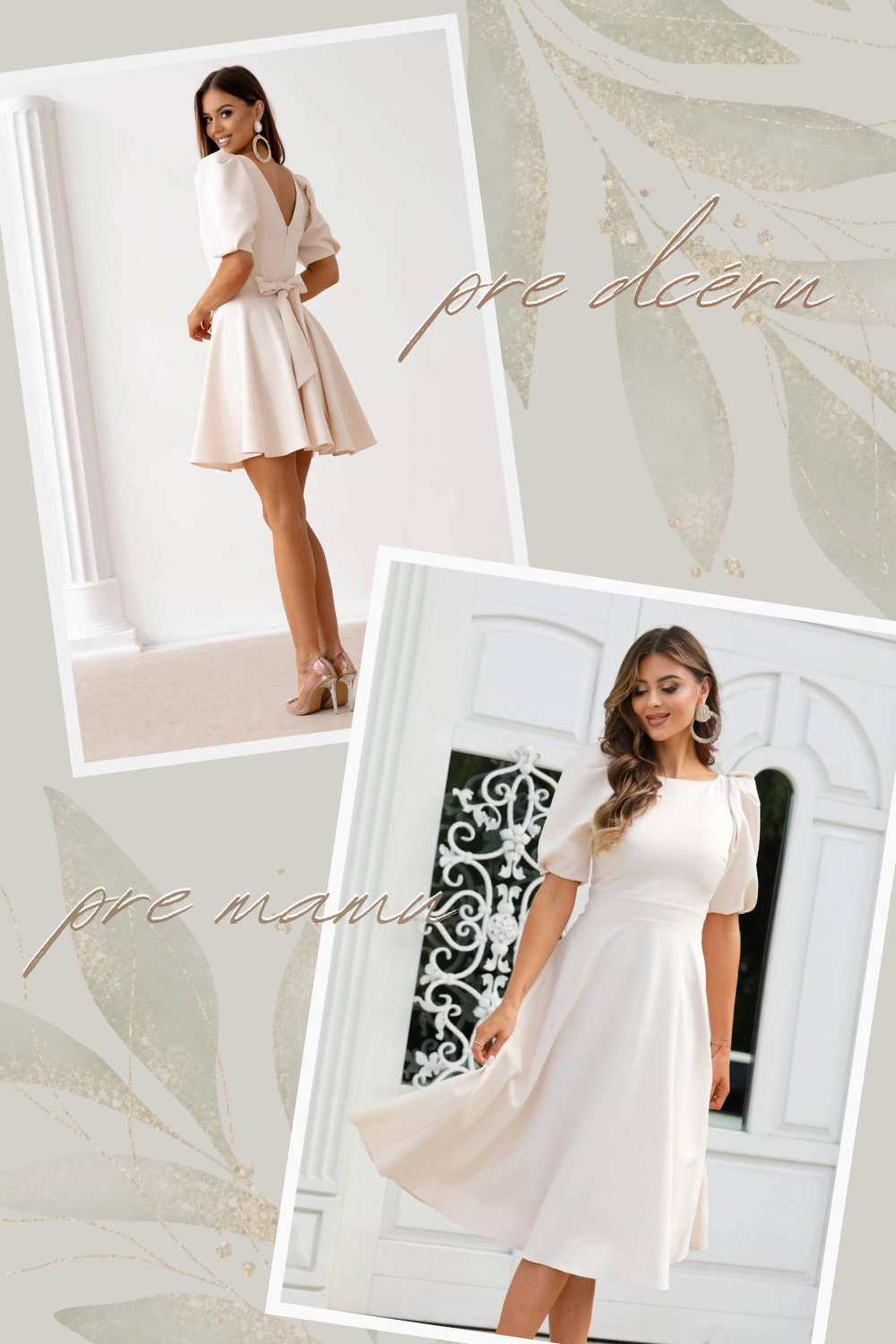 Šaty na promócie pre mamu aj dcéru: Vkusné, štýlové a dokonale zladené