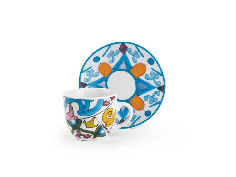 Cup and saucer LISBONA 90 ml set 6ks