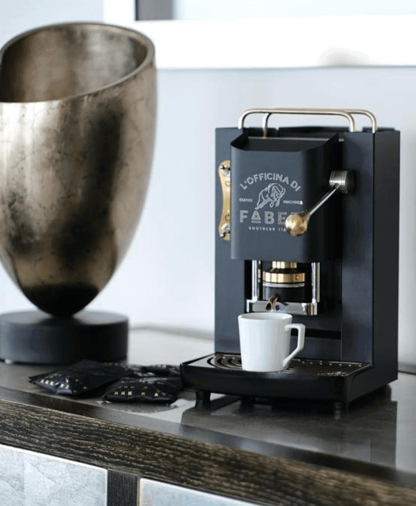 Faber MINI Deluxe matt BLACK CROMO