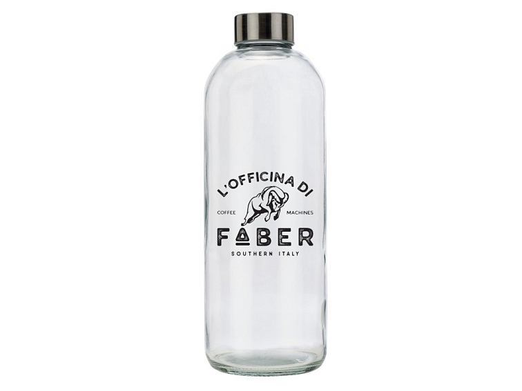 Faber Bottiglia di Vetro 1L