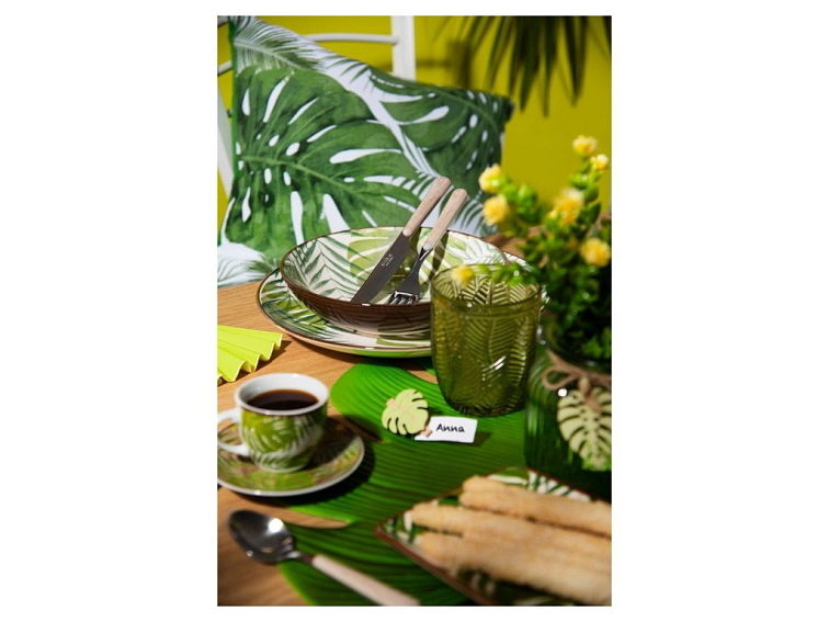 Cup and saucer FOLIAGE 90 ml set 6ks