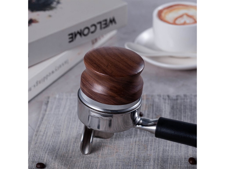 Macaron distributor tamper beech 58.35 mm