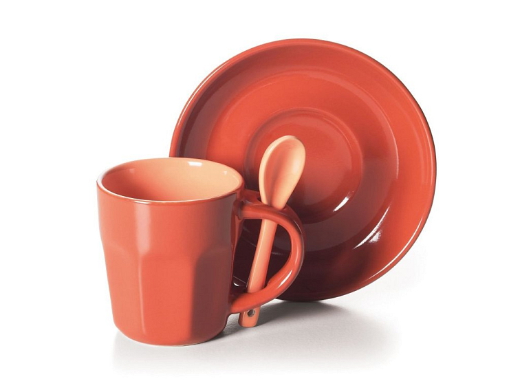Cup and saucer ABBRACCIO 90 ml set 6ks