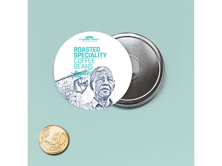 Magnetka Nelson Mandela 44mm