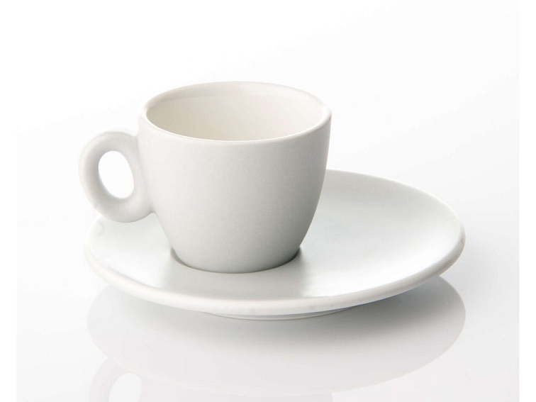 Šálka a podšálka espresso logo 9 Grams Coffee 60 ml