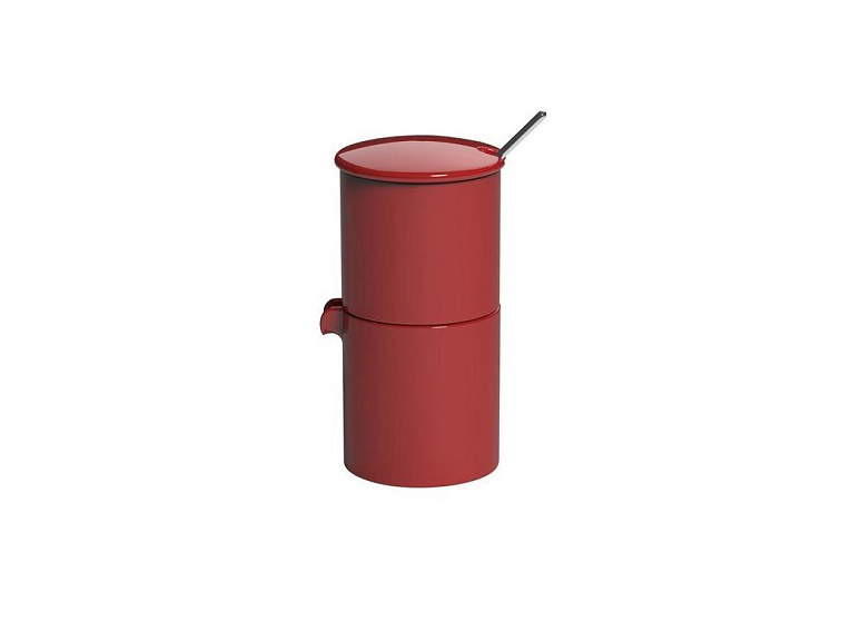 Loveramics Bond Sugar and Creamer + Spoon Set RED 90ml