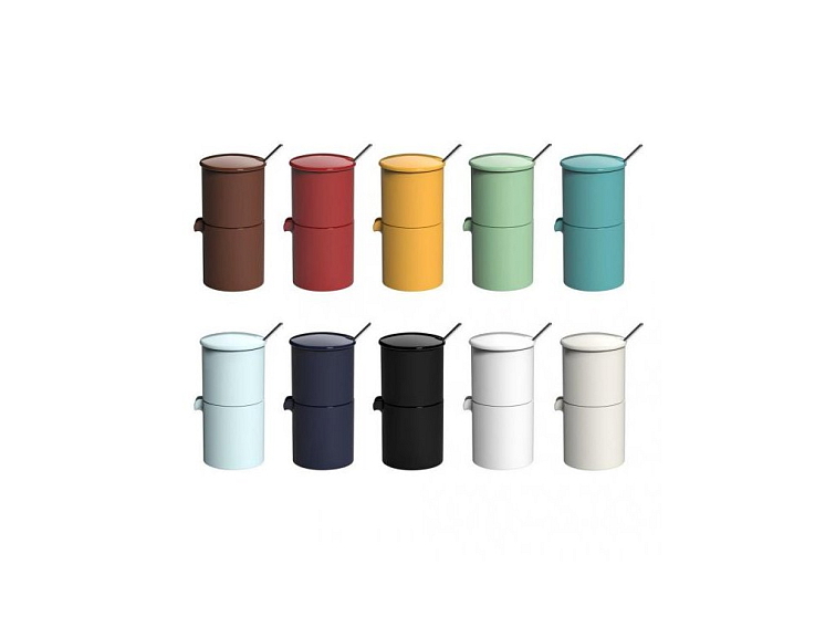 Loveramics Bond Sugar and Creamer + Spoon Set RED 90ml