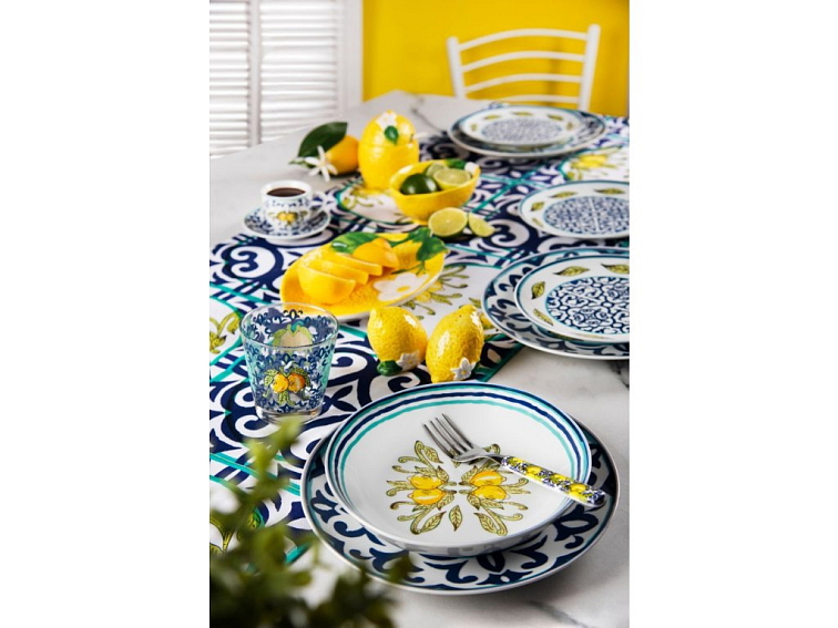 Cup and saucer AMALFI 90 ml set 6ks