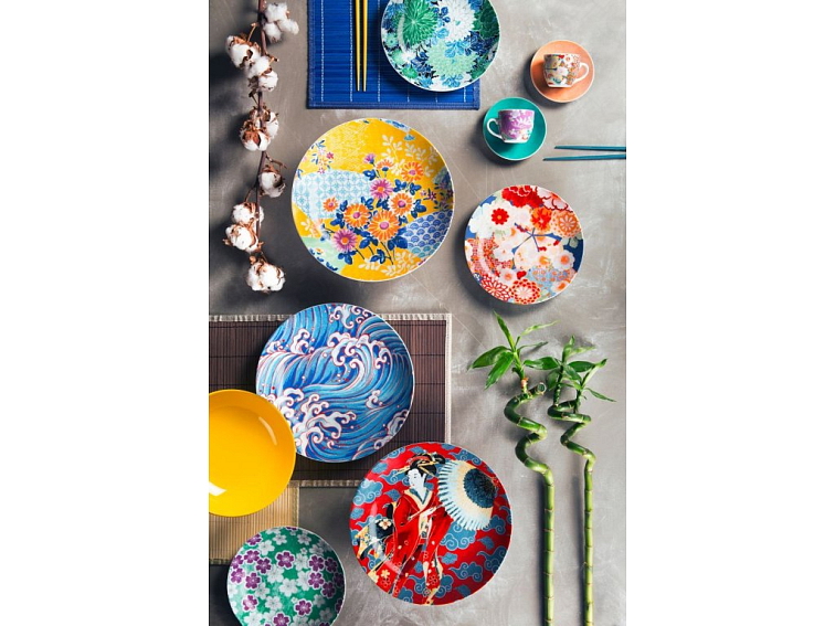 Cup and saucer KIMONO 90 ml set 6ks