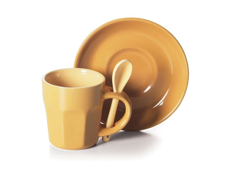 Cup and saucer ABBRACCIO 90 ml set 6ks