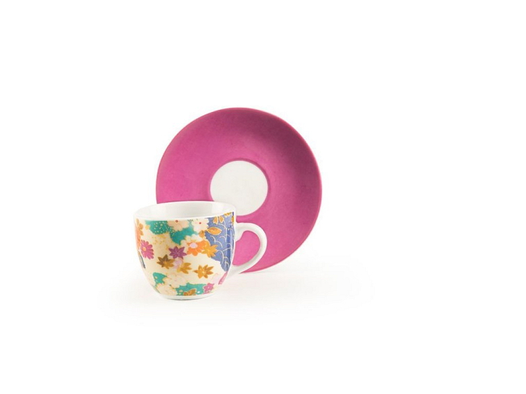 Cup and saucer KIMONO 90 ml set 6ks