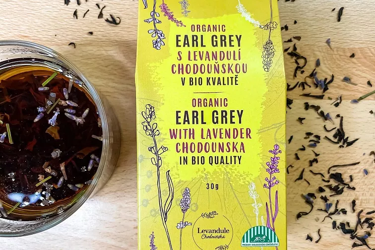 BIO Earl Grey sypaný čaj s BIO Levandulí Chodouňskou 30g