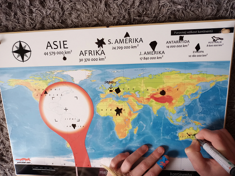 GIS atlas s lupou