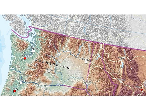 Objevte Spojené státy – velká výuková mapa
