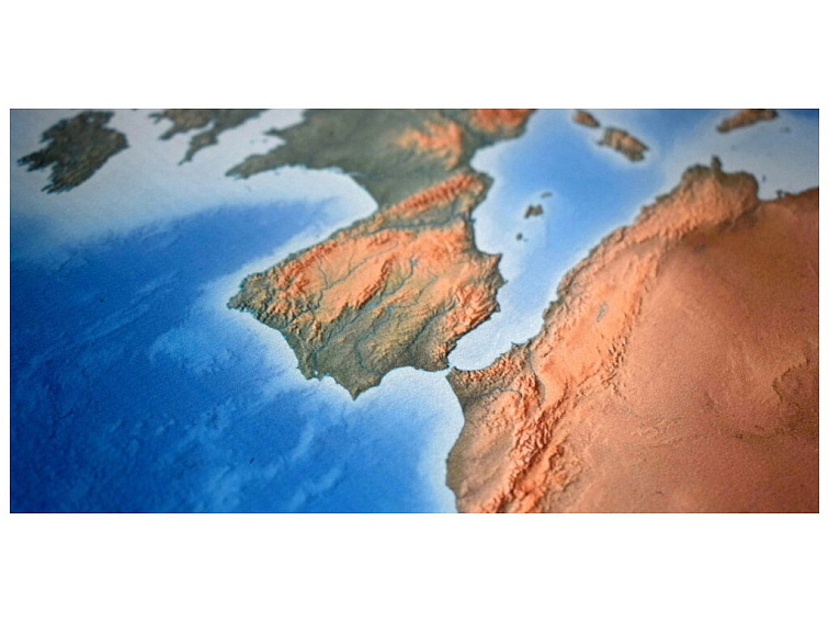Velká mapa Austrálie a Oceánie