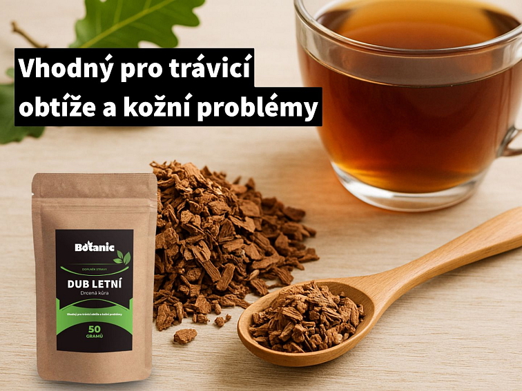 Dub zimní - Drcená kůra