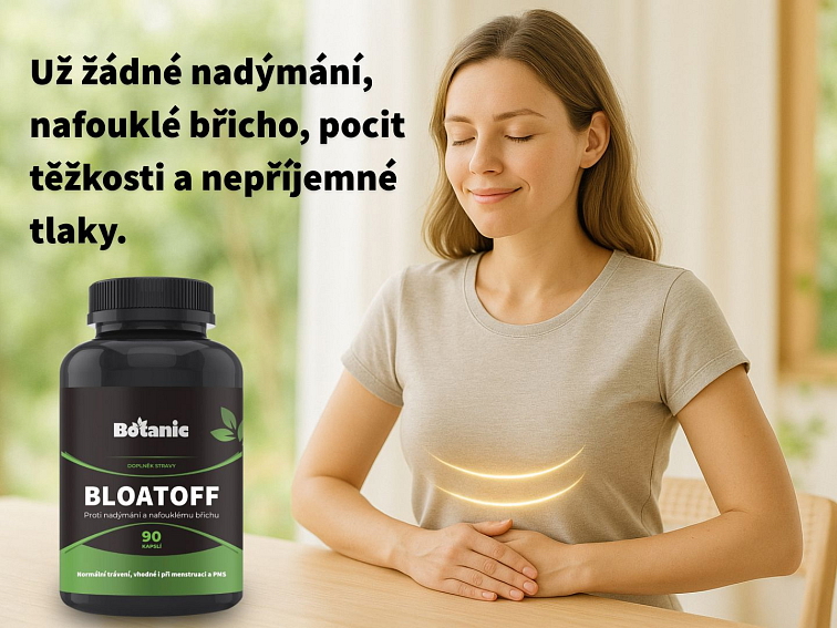 BloatOff - Proti nadýmání a nafouklému břichu