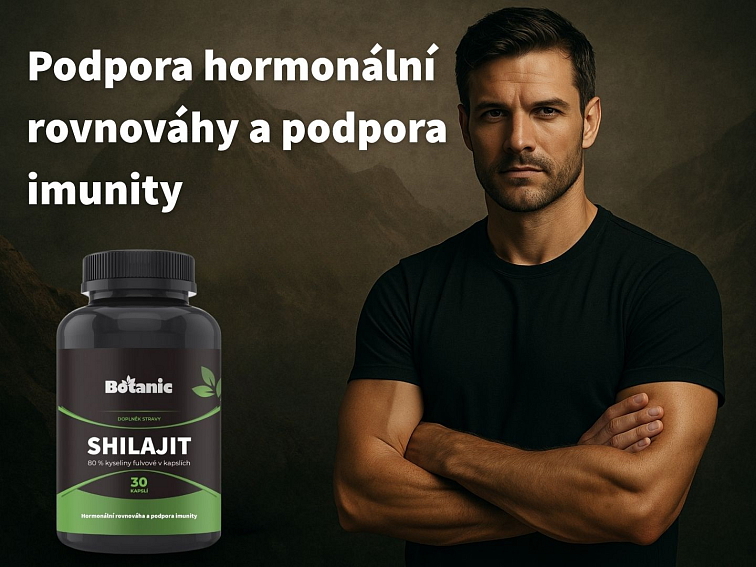 Shilajit - 80 % kyseliny fulvové v kapslích