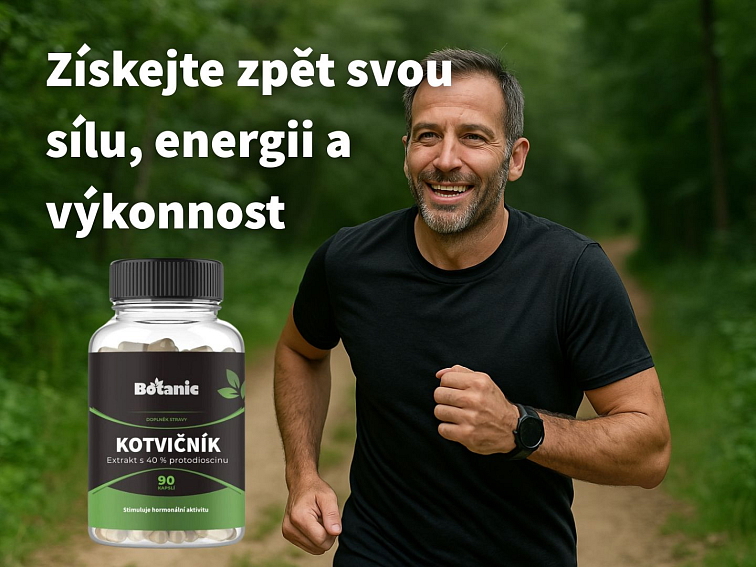 Kotvičník (Tribulus) - Extrakt 40 % protodioscinu v kapslích 90 kap.