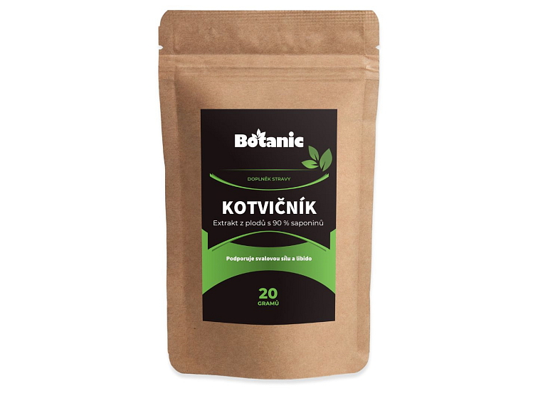 Kotvičník (Tribulus) - Extrakt z plodů s 90 % saponinů v prášku